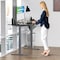 Uncaged Ergonomics RiseUpElectricStandingDesk60X30BlackDesktopDualMotorMemory, RUgbkMDF60 RUgbkMDF60 - alternate 7